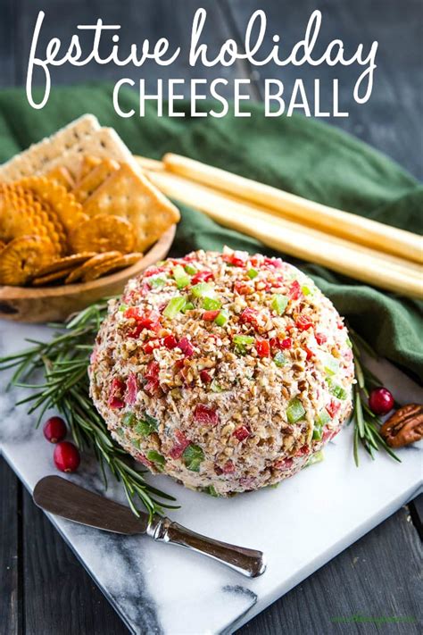 Christmas Cheese Ball The Busy Baker