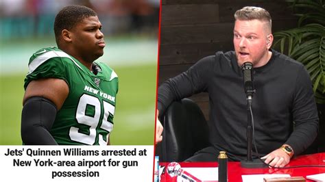 Pat Mcafee Reacts To Nfl Player Arrested For Taking Gun To Airport