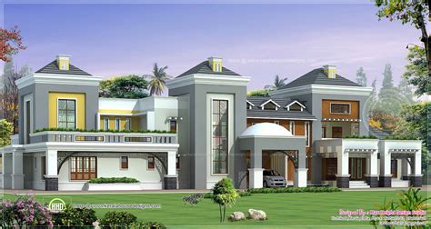 Luxury House Plan With Photo Home Kerala Plans