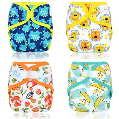 13pcslothappy Flute Os Cloth Diaper Cover With Or Without Bamboo