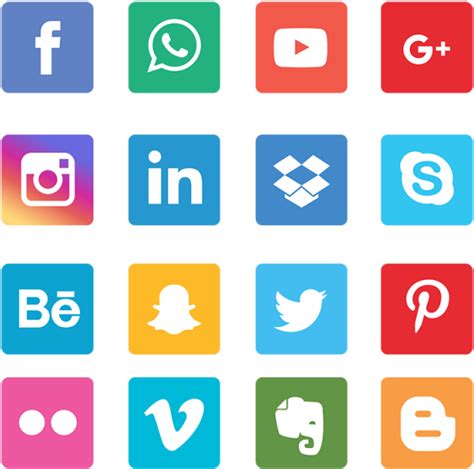 Social Media Icons Grey Png Clipart Large Size Png Image Pikpng