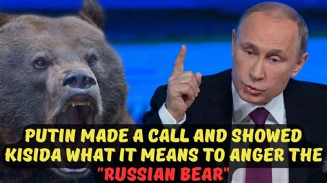 putin made a call and showed kisida what it means to anger the russian bear youtube