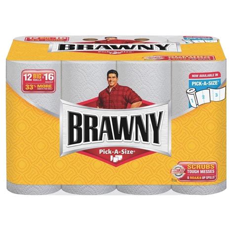 Brawny Industrial Paper Towels Paper Towels 2 Ply 102 Sheets Per Roll