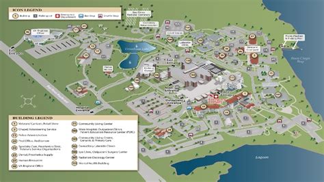 Campus Map Va Bay Pines Health Care Veterans Affairs