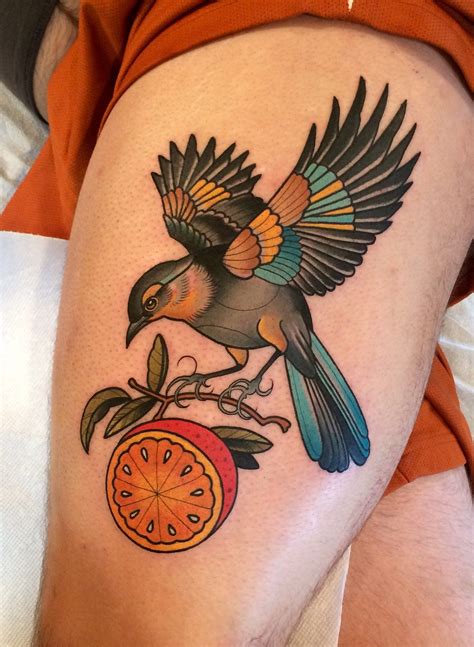 bird tattoo by dave wah at stay humble tattoo company in baltimore maryland the best tattoo shop