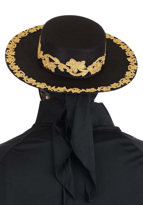 Zorro Hat Costume Accessory