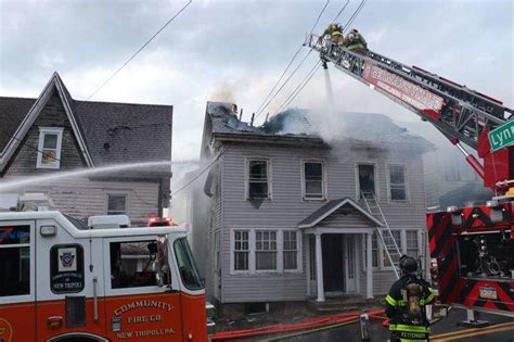 Firefighters From Three Counties Respond To House Fire Lehigh Valley