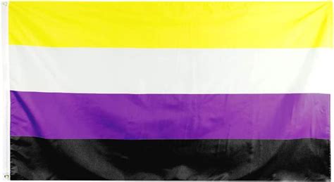 Amazon Flaglink Nonbinary Pride Flag X Fts Lgbtqia Non Binary