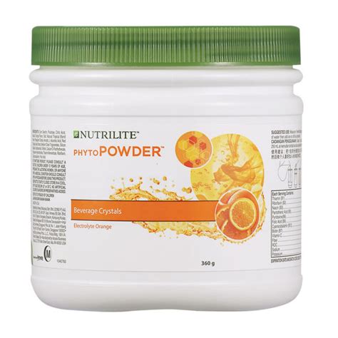 nutrilite phytopowder electrolyte orange amway singapore
