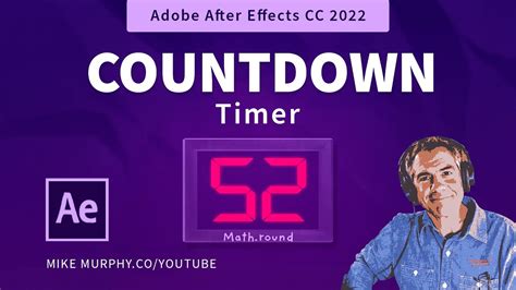 After Effects: How To Create A Countdown Timer - YouTube