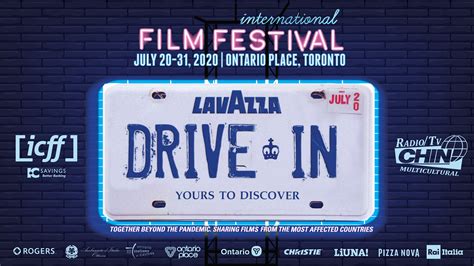 Lavazza Drive In Film Festival Arrives At Ontario Place July 20th With A Special Focus On