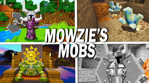 Mowzies Mobs Minecraft Mod Showcase 1165 Youtube
