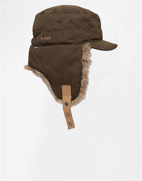Fjallraven Woodsman Hat In Olive Brown For Men Lyst