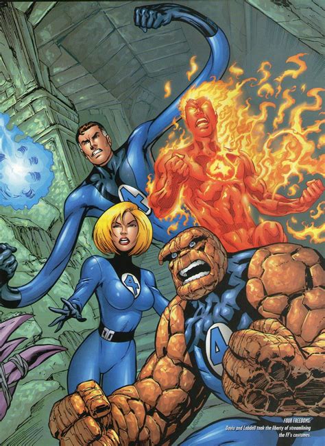 Fantastic Four Les 4 Fantastiques Marvel Comics Alan Davis Marvel