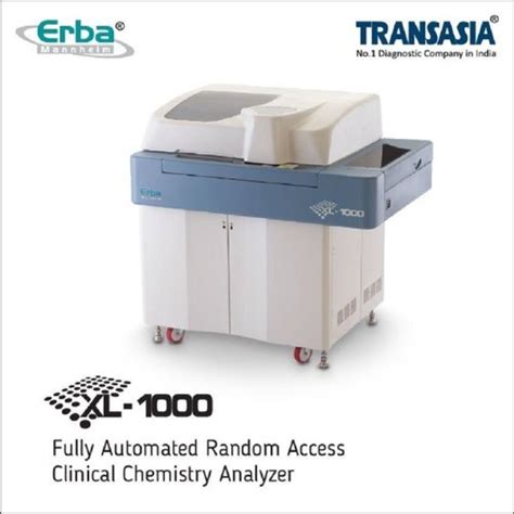 Buy Transasia Xl Fully Automated Biochemistry Analyzer Get Price