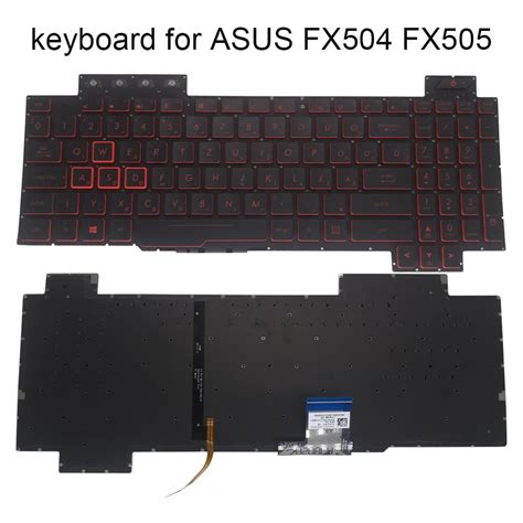 Hungarian Backlit Keyboards Light For Asus Tuf Gaming Fx504 Gm Fx504g