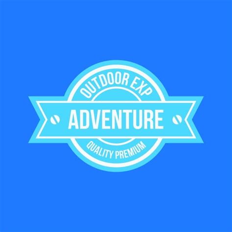 adventure camping outdoor vector design images adventure vintage logo element outdoor badge
