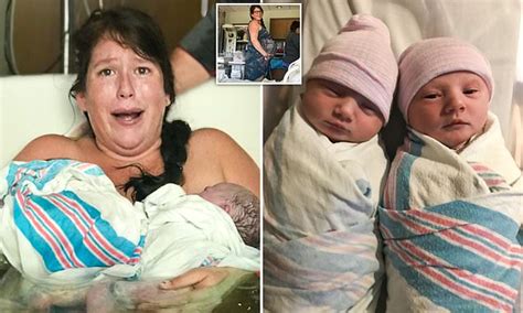 Mother Discovers She Is Having Twins Just Two Minutes After Giving