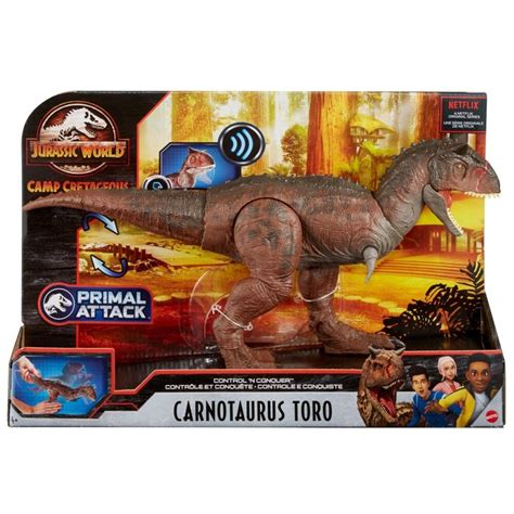 Mattel Jurassic World Camp Cretaceous Control N Conquer Carnotaurus