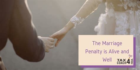The Marriage Penalty Is Alive And Well Profit Coach For You Tax