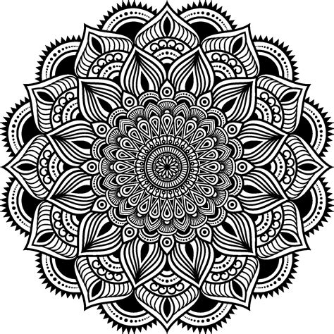 Unique Mandala Pattern Designs For Your Adult Coloring Book Etsy