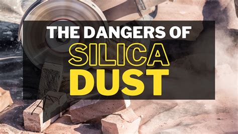The Dangers Of Silica Dust What You Need To Know Work Safety Qld