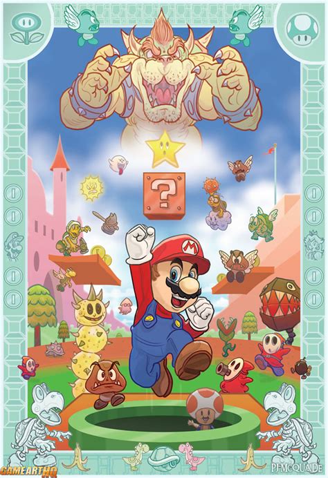 Super Mario Bros Metroid And Zelda Ww Fan Art