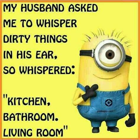 Pin By Julie Trottier On The Married Life Funny Minion Memes Minions