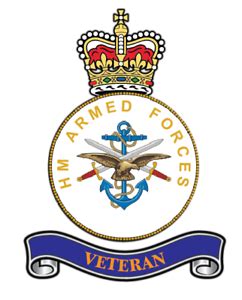 HM Armed Forces British Army Veteran (png) | British army, Army veteran, Veteran