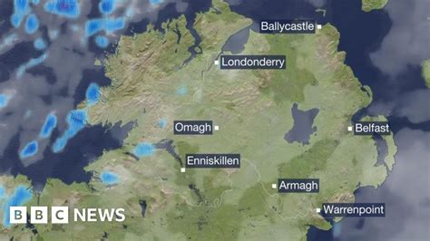 Latest Northern Ireland Weather Forecast Bbc News