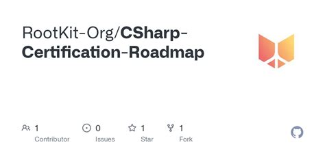 Github Rootkit Orgcsharp Certification Roadmap