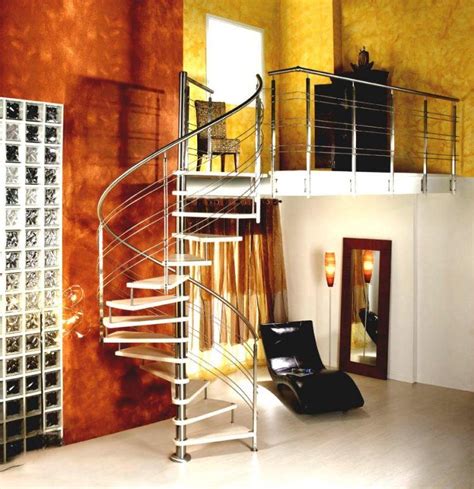 20 Homes With Beautiful Spiral Staircase Designs