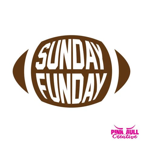 Sunday Funday Svg Cut File For Cricut Or Other Cutting Etsy