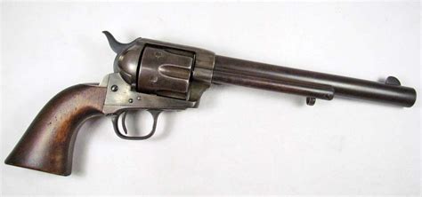 Rare Old West Colt Single Action Cavalry Marked Cowboy Pistol