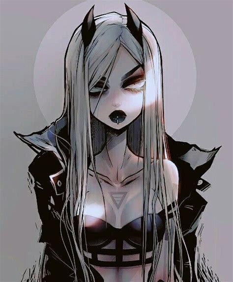Pin By 🖤patri🖤 On For Pfp With Images Gothic Anime Gothic Characters Demon Drawings