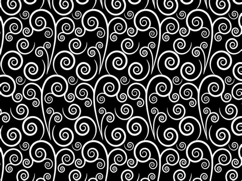 Download the perfect black and white pattern pictures. Spiral Vector Pattern