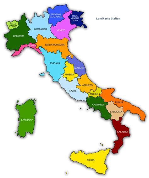 Freytag & berndt autoatlanten sind für italien nord 1:500 000. Landkarte Italien