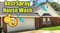Spray on House Cleaner - Mold House Wash