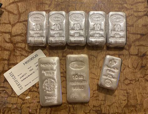 10 Ounce Silver Bars Mikes Coins And Col