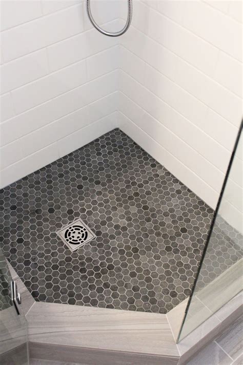 Buy original shower floor tile from a wide range of certified sellers, suppliers, and manufacturers. Chase's bathroom: Beautiful Bathroom Renovation Project ...