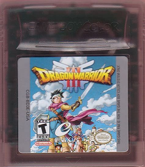 It was the first dragon quest game to be released in europe. Dragon's Den > Dragon Warrior III GBC > Home