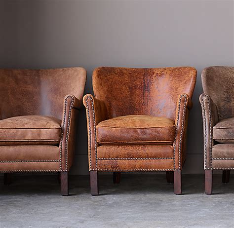 Camel leather chair restoration hardware. Professor's Leather Chair With Nailheads