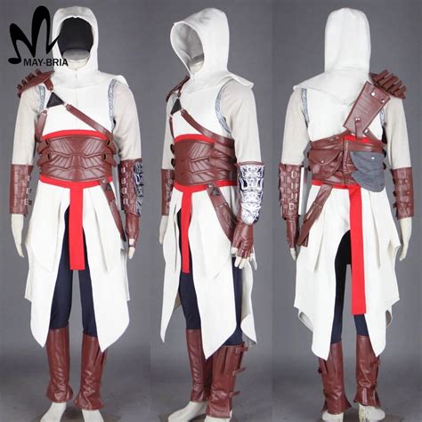 Aliexpress Com Buy Adult Men S Assassins Creed I Altair Costume Game