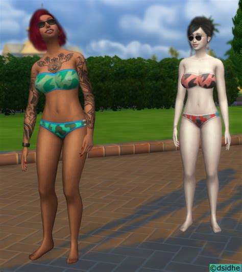 Sexy Bikini Recolors Maxis Base Game Downloads The Sims 4 Loverslab