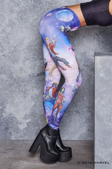 Guardians Of The Galaxy Mf Leggings Limited Black Milk Black Milk Clothing Guardians Of