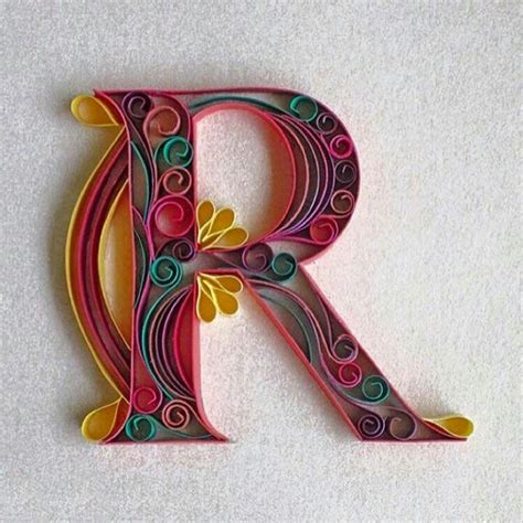 Pin By Adrian Lopez On Letras Paper Quilling Designs Quilling
