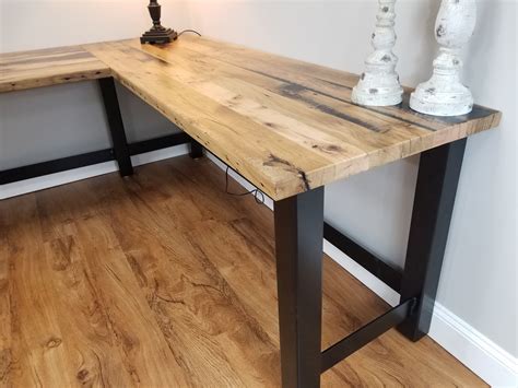 Hand Crafted Reclaimed Wood Office Desk Barnwood Computer