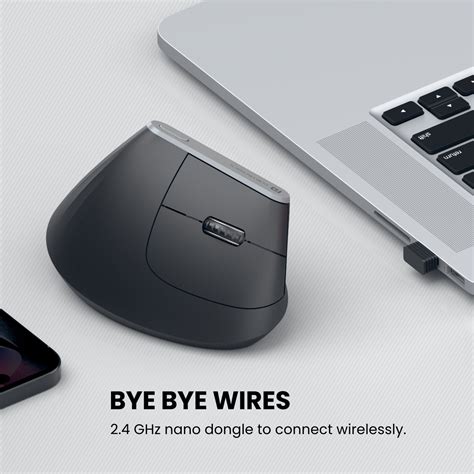 Shop Portronics Toad Ergo Wireless Mouse With 6d Buttons And 1200 Dpi