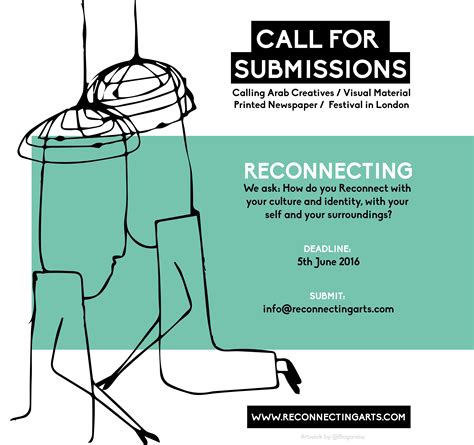 Call For Submissions Reconnecting Arts