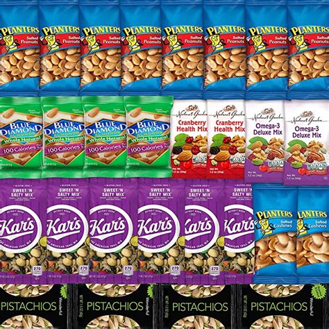 Buy Nuts Snack Packs Mixed Nuts And Trail Mix Healthy Snacks Variety